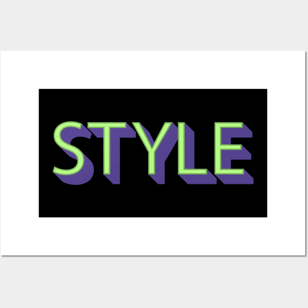 Style V2 Wall Art by Urban_Vintage